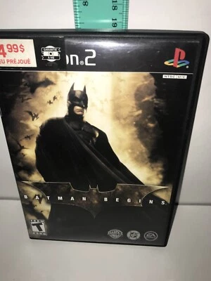 Batman Begins PlayStation 2 Game PS2 CIB Complete w Manual Tested Working - Image 1 of 4