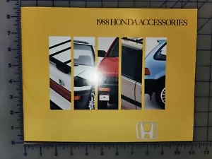 1988 Honda Accessories Brochure Original - Picture 1 of 1