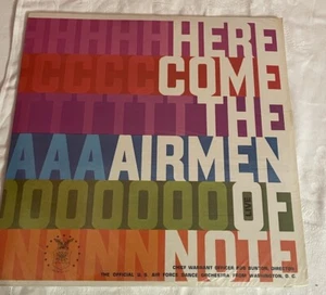 Sealed US AIR FORCE Dance Orchestra - Here Come The Airmen of Note LP 1968  MINT - Picture 1 of 5