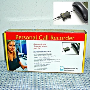 【NEW】DIGITAL LOGGERS USB CALL RECORDER - AUTOMATICALLY RECORD CALLS ON YOUR PC! - Picture 1 of 8