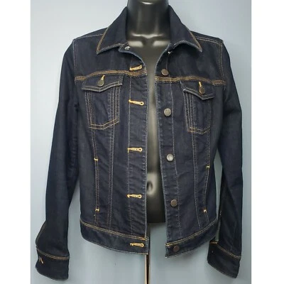 MNG BY MANGO DENIM JACKET - SIZE SMALL - Image 1 of 4