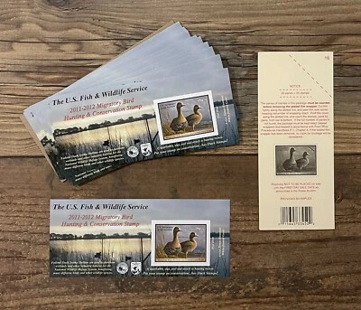 #RW78A 2011 / 2012 - US Federal Duck Stamp - LotP **New From Sealed Pack** - Image 1 of 4