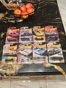 HOT WHEELS 2022 CORVETTE 70TH ANNIVERSARY SET WALMART EXCLUSIVE COMPLETE SET 1-8 - Picture 1 of 17