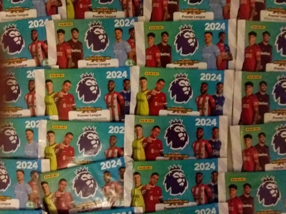 100 x Panini Adrenalyn XL 2024 Packs Premier League - Image 1 of 1