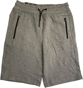 member's Mark Boys Active Knit Jogger Shorts CF21746 Medium Grey Heather 10-12 - Picture 1 of 5