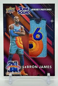 2021 Upper Deck Space Jam Lebron James Jersey Patch TSJP-8 Tune Squad