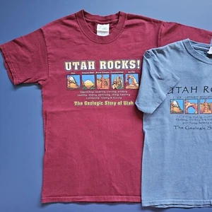 Utah Rocks National Park Tshirt Arches Zion Canyonlands Bryce Youth 12 14 16 - Picture 1 of 8