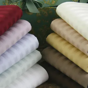 1000 COUNT EGYPTIAN COTTON 4-PC BED SHEET SET STRIPED COLOR & SIZE - Picture 1 of 31
