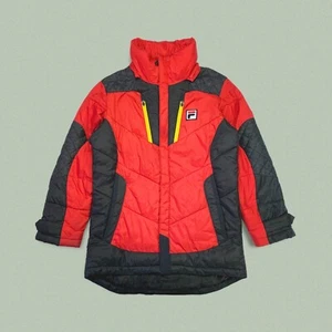 FILA Vintage Made In Japan Snowboarding Puffer Jacket - Size X-Small - Picture 1 of 4