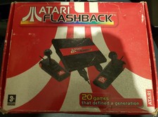 ATARI Flashback Mini 7800 Games Console Model Boxed 20 Built in Games working