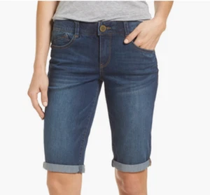 Wit & Wisdom 'Ab'Solution Cuffed Denim Shorts NWT $68 - Picture 1 of 5