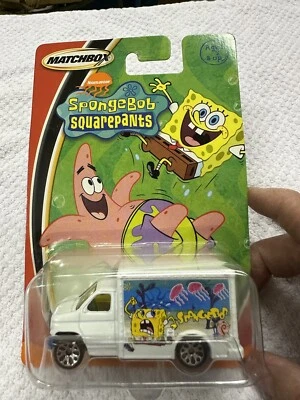 Matchbox Ford Box Truck Spongebob Squarepants White 2003 - Image 1 of 2