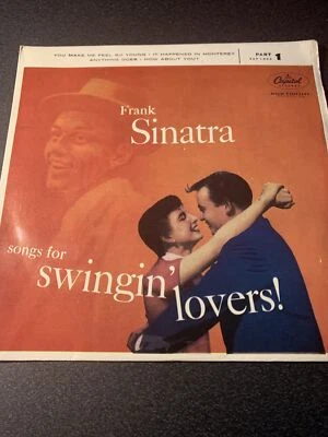 Frank Sinatra Songs For Swingin' Lovers (Part 1) UK 7" EP 1956 EAP-1-653 VG+ VG+ - Image 1 of 3