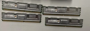 HYS72T256920HFD-3S-B QIMONDA 2GB 2RX4 PC2-5300F FBDIMM 2RX4 MEMORY Lot Of 4 - Picture 1 of 1