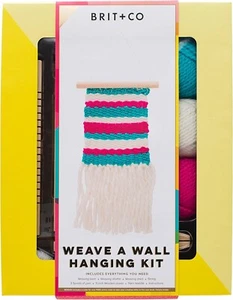 Brit & Co WEAVE A WALL HANGING KIT; Everything To Make a Weaved Decor - NIB - Picture 1 of 6