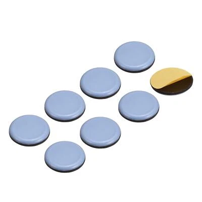 8x 1 1/2-Zoll Rund PTFE Möbelgleiter Selbstklebend für Holzböden Keramikfliesen - Bild 1 von 4