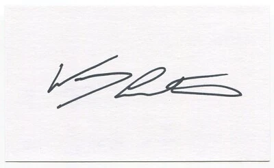 Woody Austin Signed 3x5 Index Card Autographed Signature PGA - Image 1 of 2