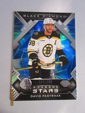 2022-23 BLACK DIAMOND STARS BLUE FOIL DAVID PASTRNAK #227/299
