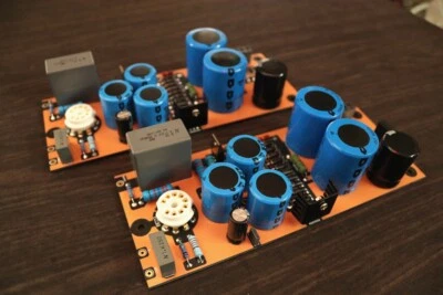 HiFi D.Klimo MERLINO 6DJ8 ECC88 CCA Tube Preamplificatore Preamplificatore Fai da Te Kit 1:1 Replica - Immagine 1 di 3