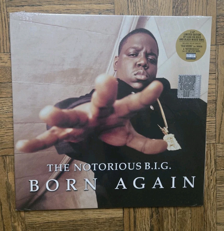 The Notorious B.I.G. Vinyl Born Again 2xLP Record Store Day RSD 2017 - Sealed - Image 1 of 4