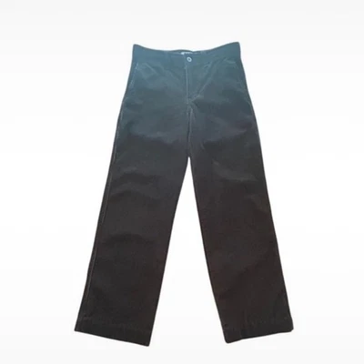 Ralph Lauren Polo Black Corduroy Pants Kid Sz 10 Adjustable Waist Preppy Classic - Image 1 of 4