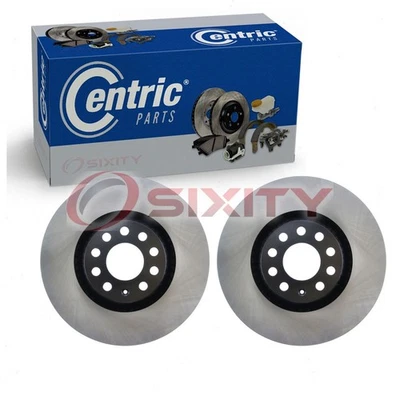 2 rotores de freno de disco delanteros centrados para Audi Allroad Quattro gq 2001-2005 Foto 1 de 4