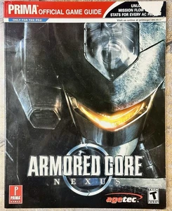 Armored Core Nexus Prima Guía Oficial de Juegos de Estrategia - Sony Playstation 2 PS2 - Imagen 1 de 8