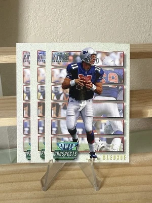 X3 1993 Pro Set Power Prospects Drew Bledsoe Rookie RC Card #PP1 LOT OF 3 RC! - Image 1 of 4