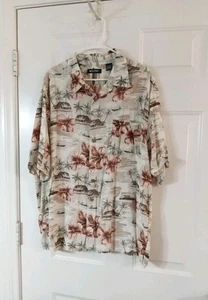Vintage Puritan Hawaii Style Hemd Herren XXL (50-52) Aloha Rayon - Bild 1 von 6