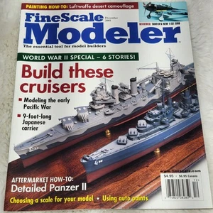 FineScale Modeler Vol 19 #10 Dec 2001 Modeling Magazine VG - Picture 1 of 3