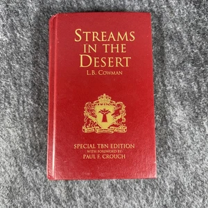 Streams in the Desert by L.B. Cowman Special TBN Edition 1997 Hardcover - Picture 1 of 7