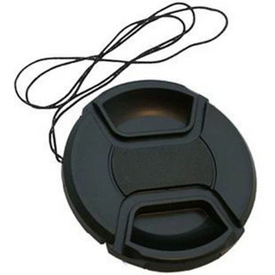 Dust and Water Protection Lens Cap Fits 49 52 55 58 62 67 72 7782mm Lens Sizes - Image 1 of 4
