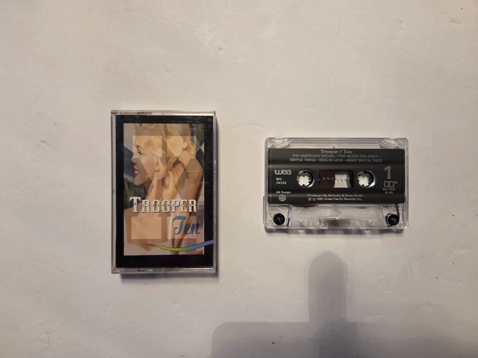 Trooper - Ten - Cassette Tape - Image 1 of 1