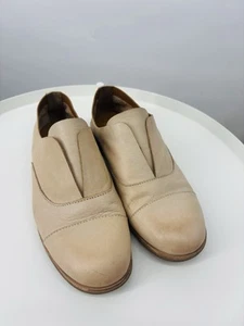 Kork-Ease Nottingham Slip-On Leather Loafers Cream Tan 6.5M - Picture 1 of 5