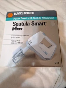 Espátula inteligente Black & Decker 1990 de colección 5 velocidades mezcladora de mano resistente M175 - Imagen 1 de 1