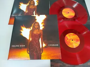Celine Dion Courage Limited Coloured Vinyl 2019 - Double LP Vinyl 12 " nuevo - Picture 1 of 10