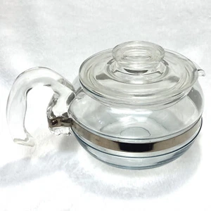 Vintage Pyrex Flameware Teapot with Lid - Picture 1 of 5