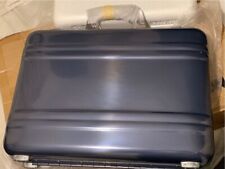 Zero Halliburton Attache Case Briefcase Dial Lock Glacier Blue