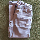 Nike Sweatpants Mens 2XL Gray Standard Fit Elastic Waist Band And Drawstring