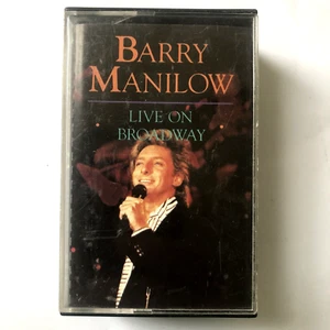 Barry Manilow – Live On Broadway - Double Cassette Tape Album 1990 Arista - Picture 1 of 4
