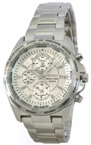 Seiko Criteria World Timer Alarm Multi-Function Men's Watch SPL013P1 - Picture 1 of 1