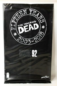 Walking Dead #92 1st Jesus Blind Black Bag 2018 Image Comics VF Sealed - Picture 1 of 3