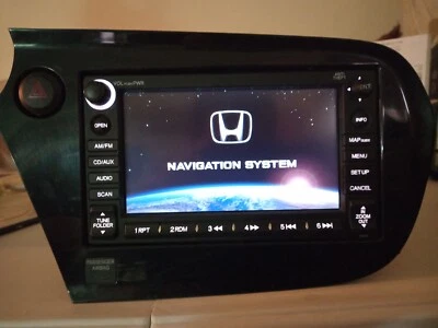 2010-12 HONDA INSIGHT STEREO GPS NAVIGATION DISPLAY MONITOR SCREEN HEADUNIT OEM - Image 1 of 4