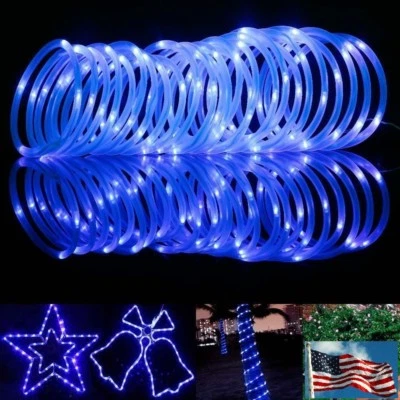 Outdoor Solar Powered LED String Light Garden Path Yard Decor Lamp Waterproof US - Image 1 of 4