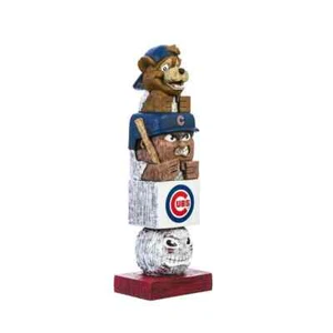 Statua da giardino Chicago Cubs Tiki Totem Pole - Foto 1 di 1
