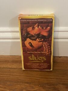 Slugs VHS Starmaker EP Speed Videotape Horror Gore J. P. Simon In Great Shape