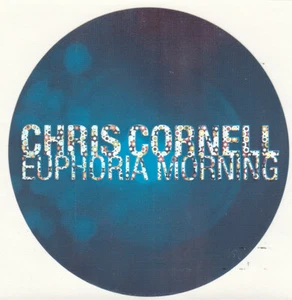 CHRIS CORNELL Euphoria Morning 4"x4" PROMO STICKER ©1999 SoundGarden AudioSlave - Picture 1 of 2