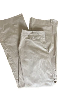 Michael Kors Tan khaki flare dress pants office Slacks pockets Pants Size 10 - Picture 1 of 15