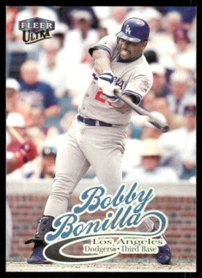 1999 Fleer Ultra #32 Bobby Bonilla Los Angeles Dodgers baseball card - Image 1 of 2