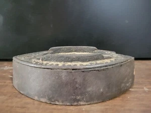 Antique Flat Clothes Cast Iron Press Base Colebrookdale Iron Co. 5lbs PA USA - Picture 1 of 6